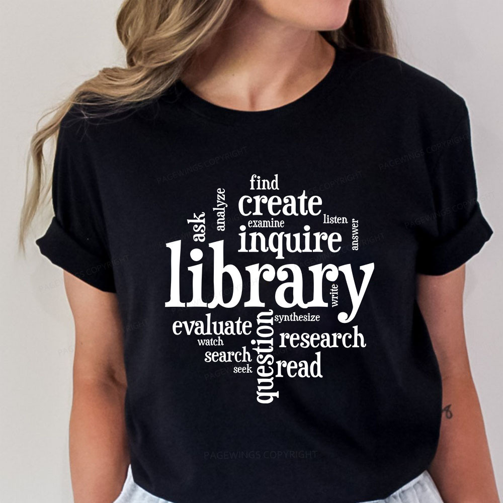 Pagewings Library Unisex Classic T-shirt