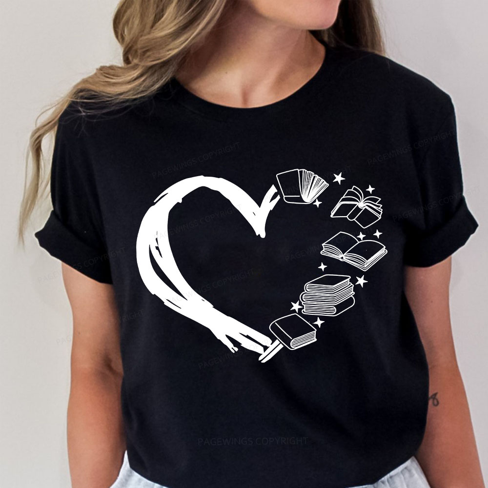 Pagewings Love of Books Unisex Classic T-shirt
