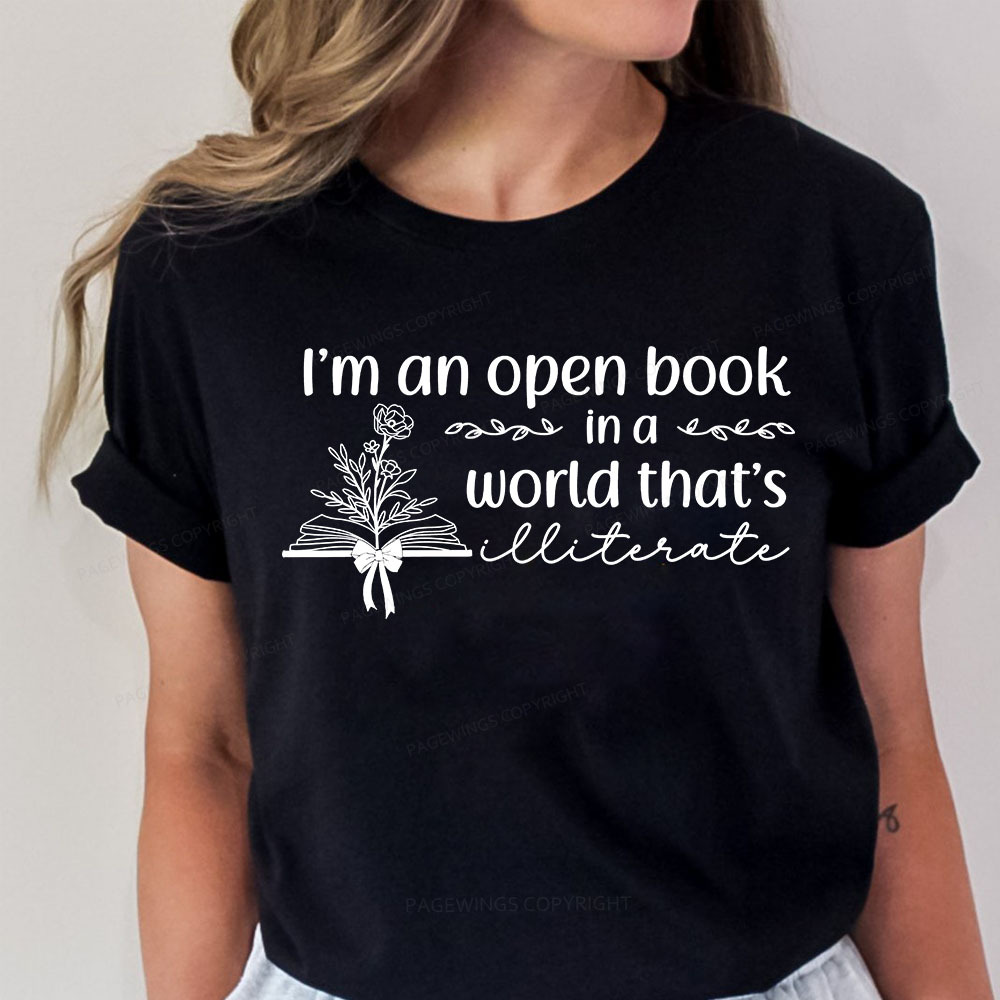 Pagewings An Open Book in a World Unisex Classic T-shirt