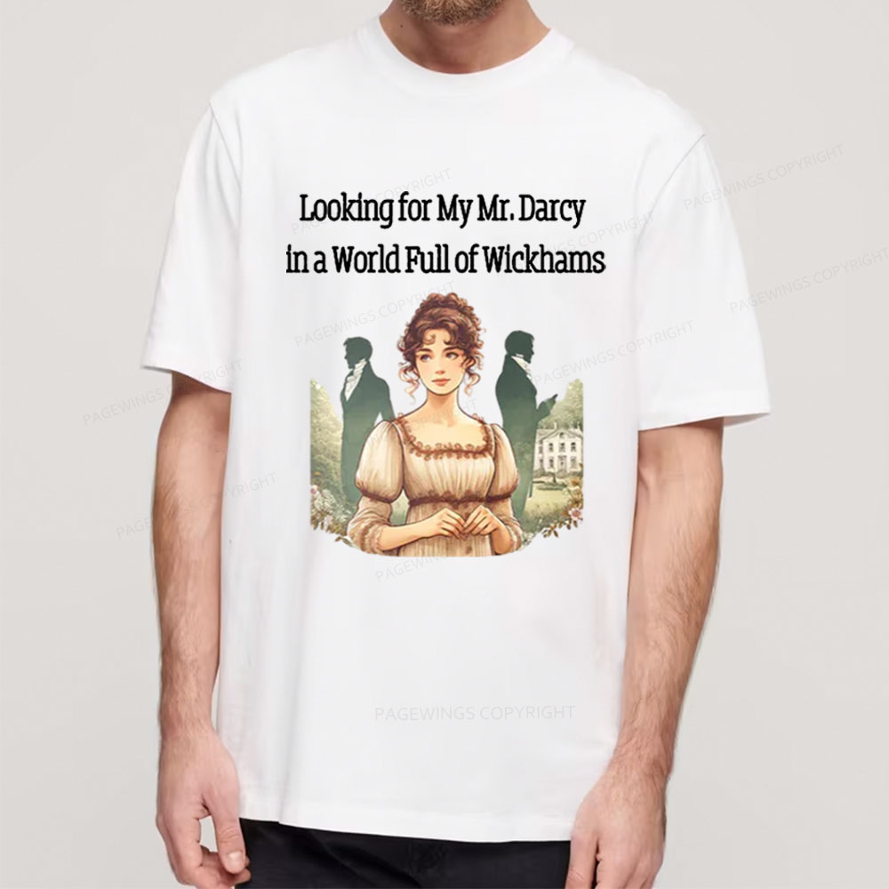 Pagewings Looking For My Mr Darcy Unisex Classic T-shirt