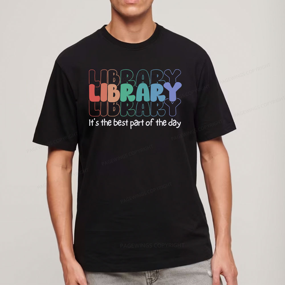 Pagewings School Librarian Shirt, Library Shirt Unisex Classic T-shirt