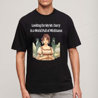 Pagewings Looking For My Mr Darcy Unisex Classic T-shirt