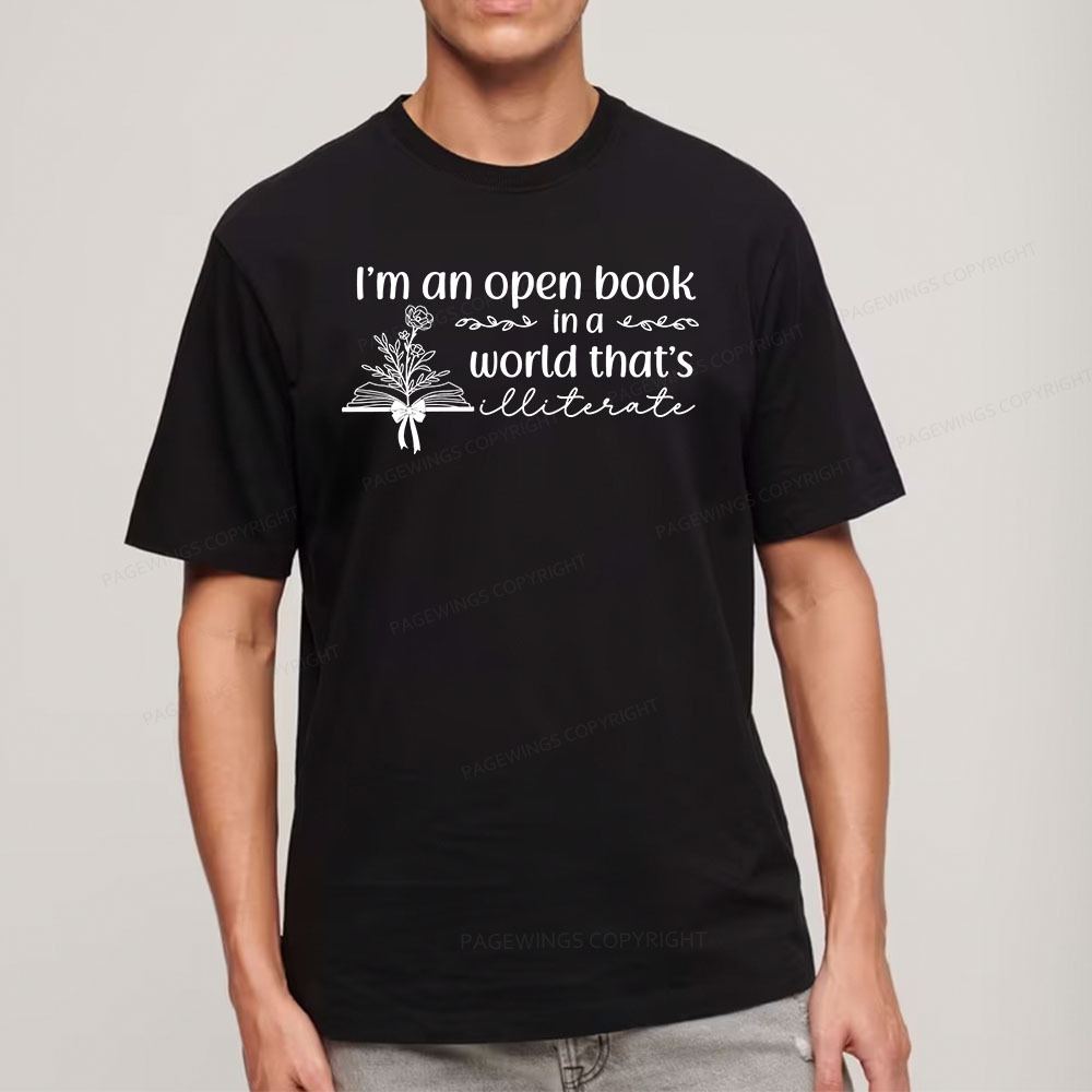 Pagewings An Open Book in a World Unisex Classic T-shirt