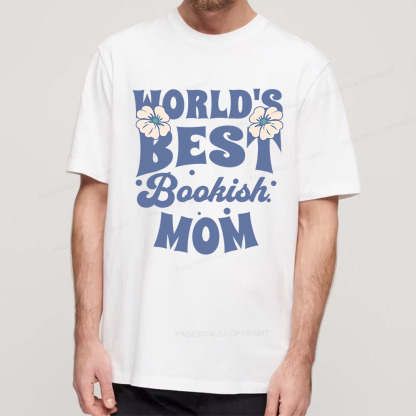 Pagewings World's Brsy Bookish Mom Unisex Classic T-shirt