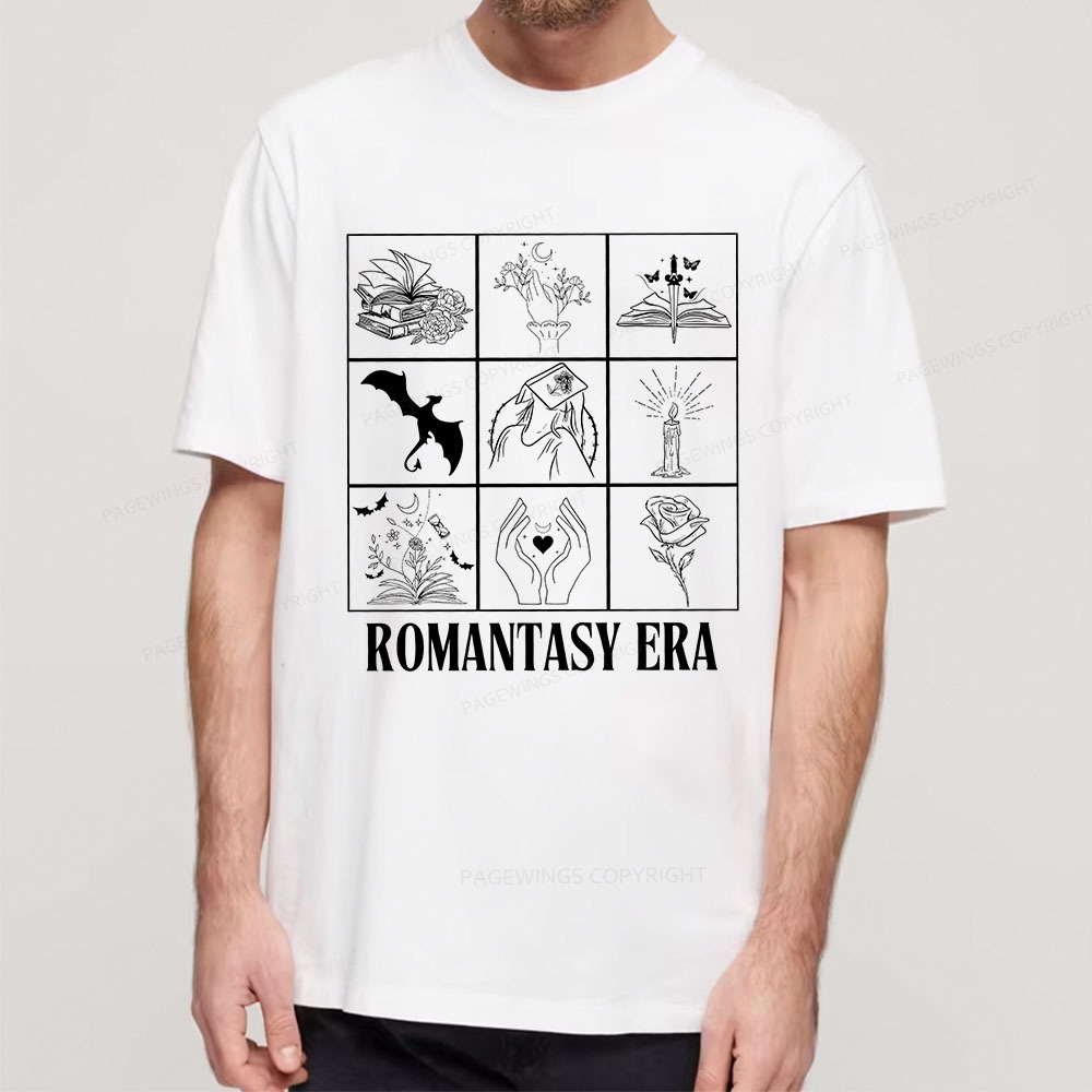 Pagewings Romantasy Era Book Shirt Comfort Colors Unisex Classic T-shirt