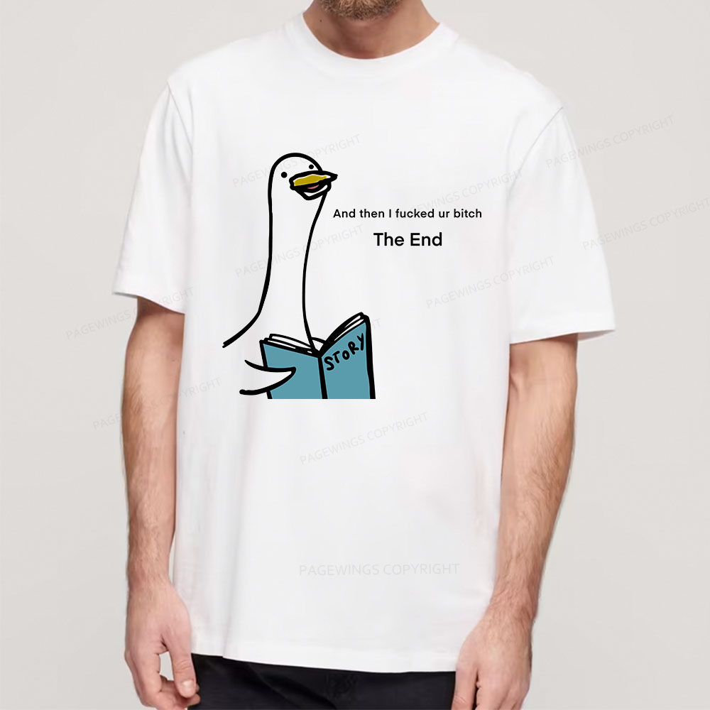 Pagewings The Story-telling Goose Unisex Classic T-shirt