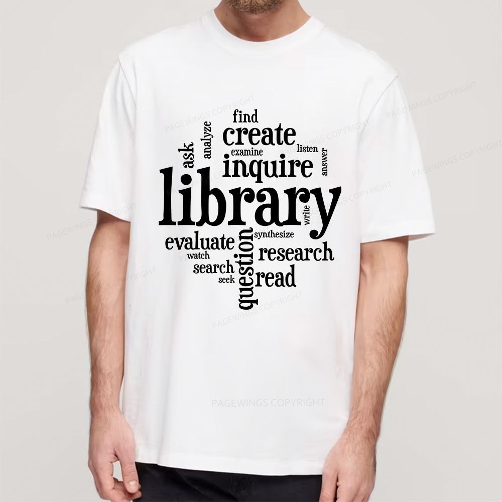 Pagewings Library Unisex Classic T-shirt