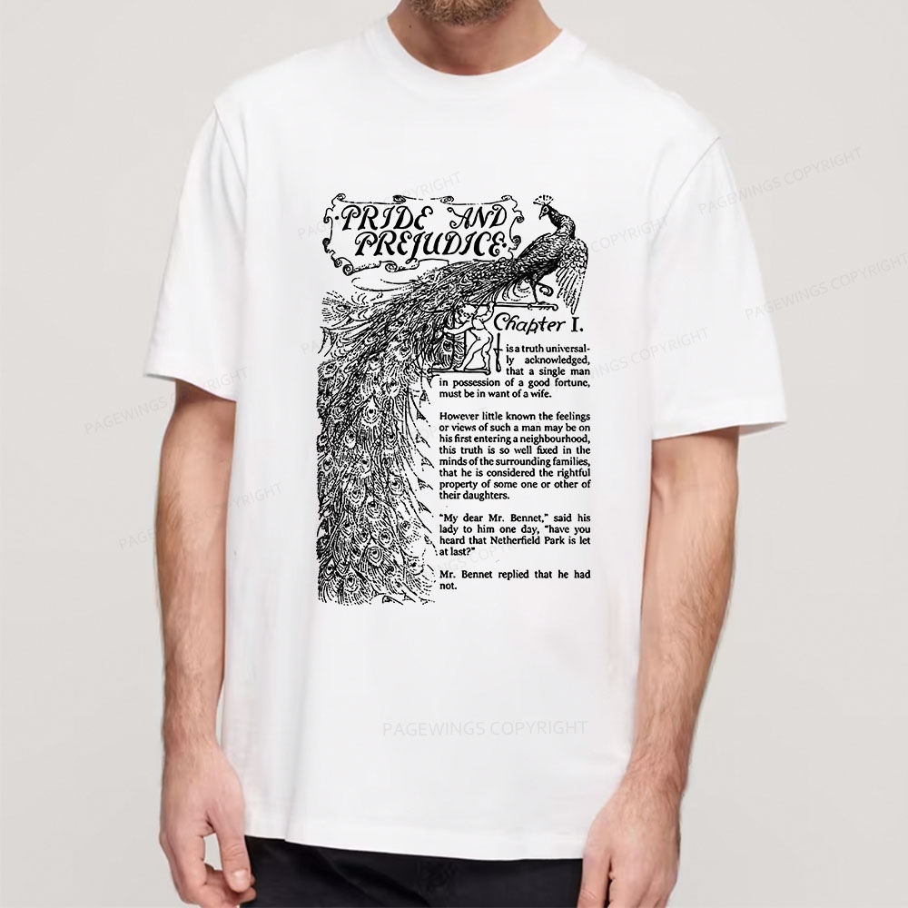 Pagewings Pride and Prejudice Unisex Classic T-shirt