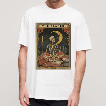 Pagewings The Reader Tarot Card Unisex Classic T-shirt