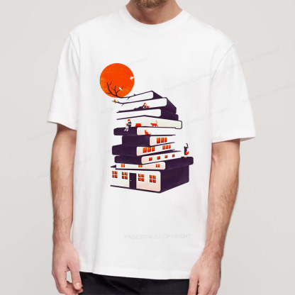 Pagewings Book House Unisex Classic T-shirt