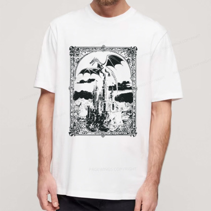 Pagewings Vintage Dragon Unisex Classic T-shirt