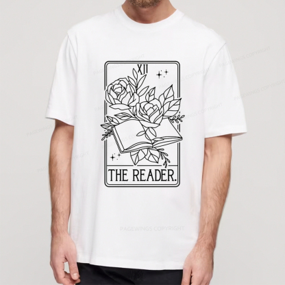 Pagewings  The Reader Tarot Card Unisex Classic T-shirt