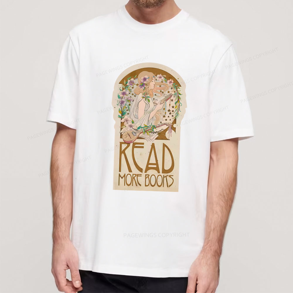 Pagewings Read More Books Unisex Classic T-shirt
