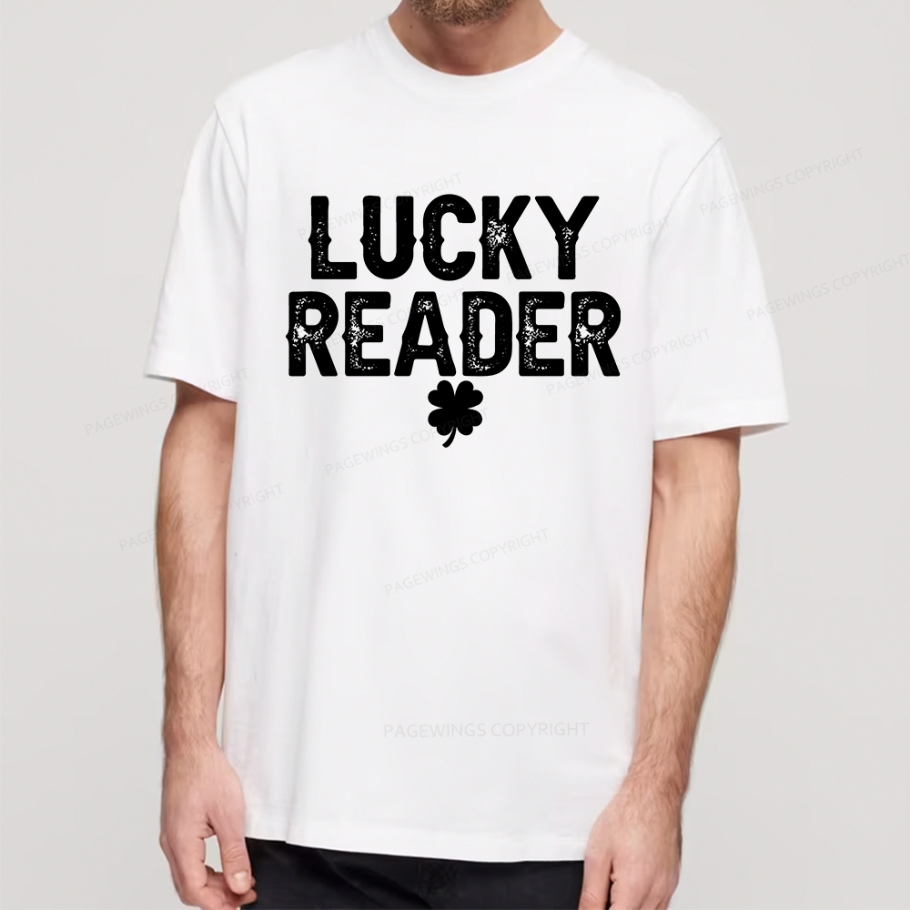 Pagewings Lucky and Lucky Fucker Graphic Tees Unisex Classic T-shirt