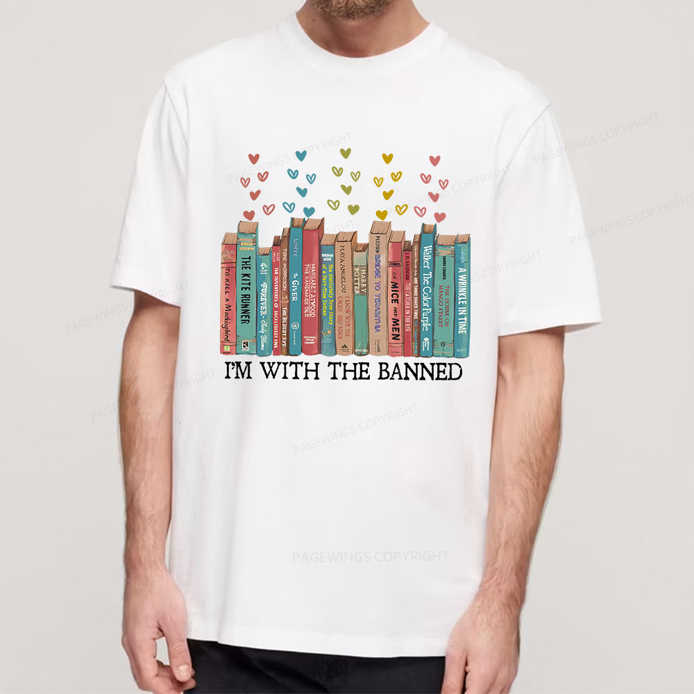 Pagewings I'm With The Banned Unisex Classic T-shirt