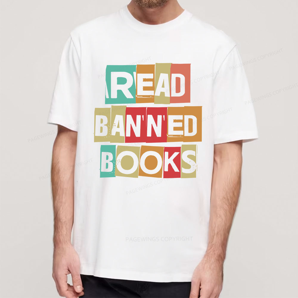 Pagewings Read Banned Books Shirt Unisex Classic T-shirt