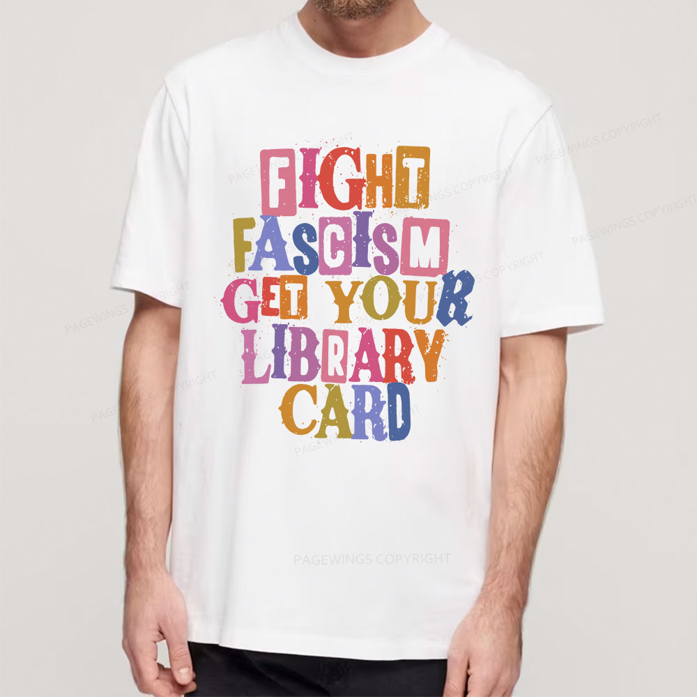 Pagewings Get Your Library Card Unisex Classic T-shirt