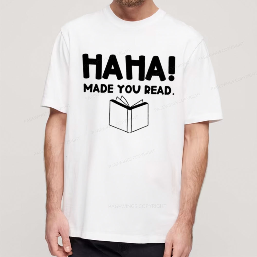 Pagewings Made You Read Unisex Classic T-shirt