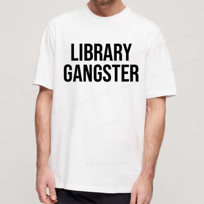 Pagewings Library Gangster Unisex Classic T-shirt