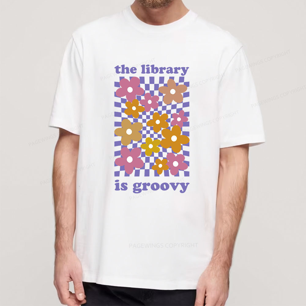 Pagewings The Library is Groovy Unisex Classic T-shirt