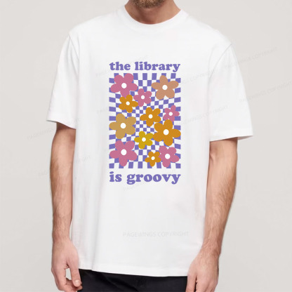 Pagewings The Library is Groovy Unisex Classic T-shirt