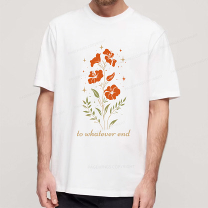 Pagewings Throne of Glass To Whatever End Unisex Classic T-shirt