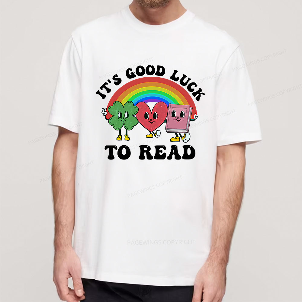 Pagewings St. Patrick's Day Librarian Unisex Classic T-shirt