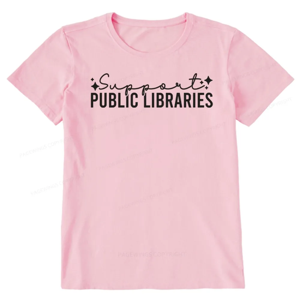 Pagewings Public Libraries Unisex Classic T-shirt