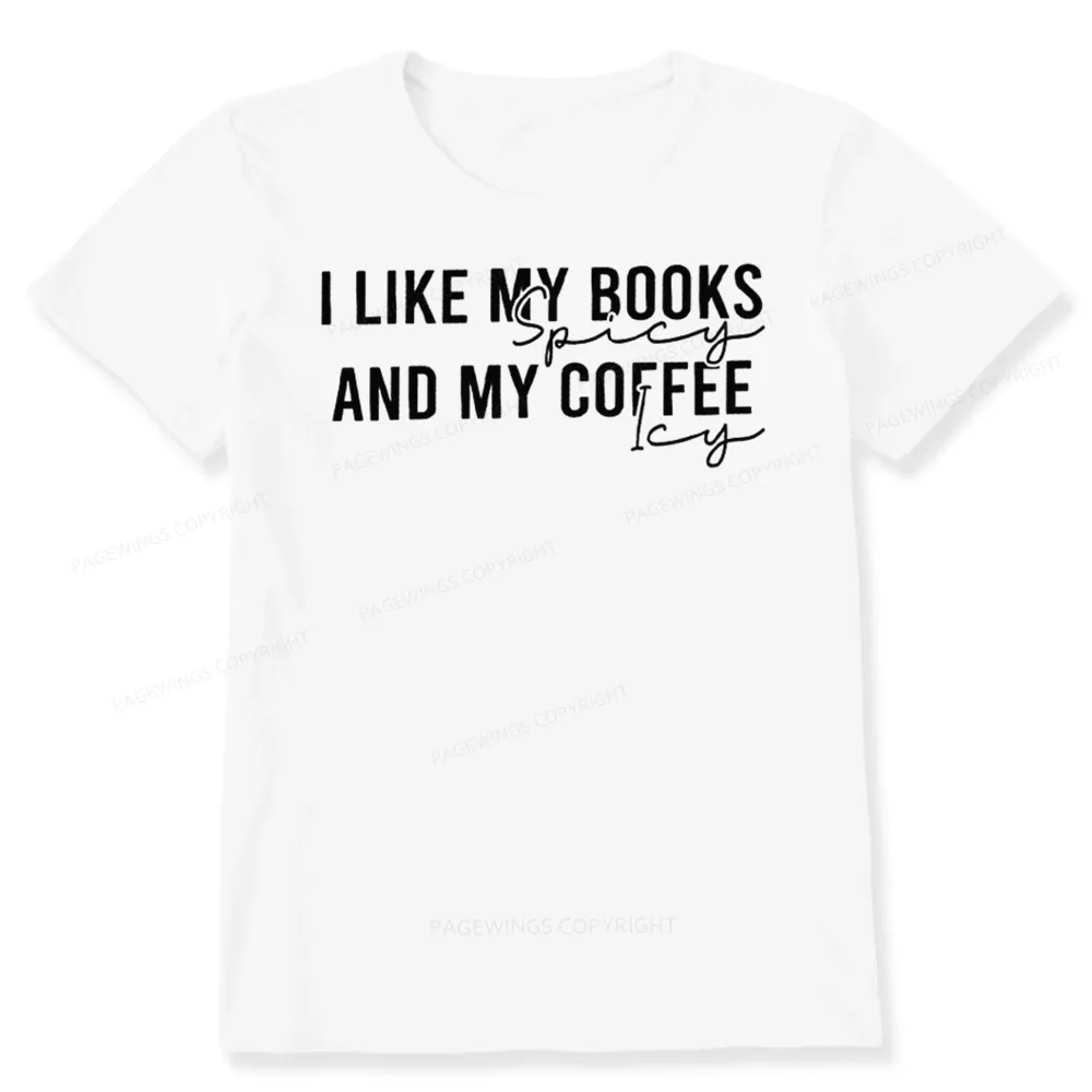 Pagewings I Like My Books And My Coffee Unisex Classic T-shirt