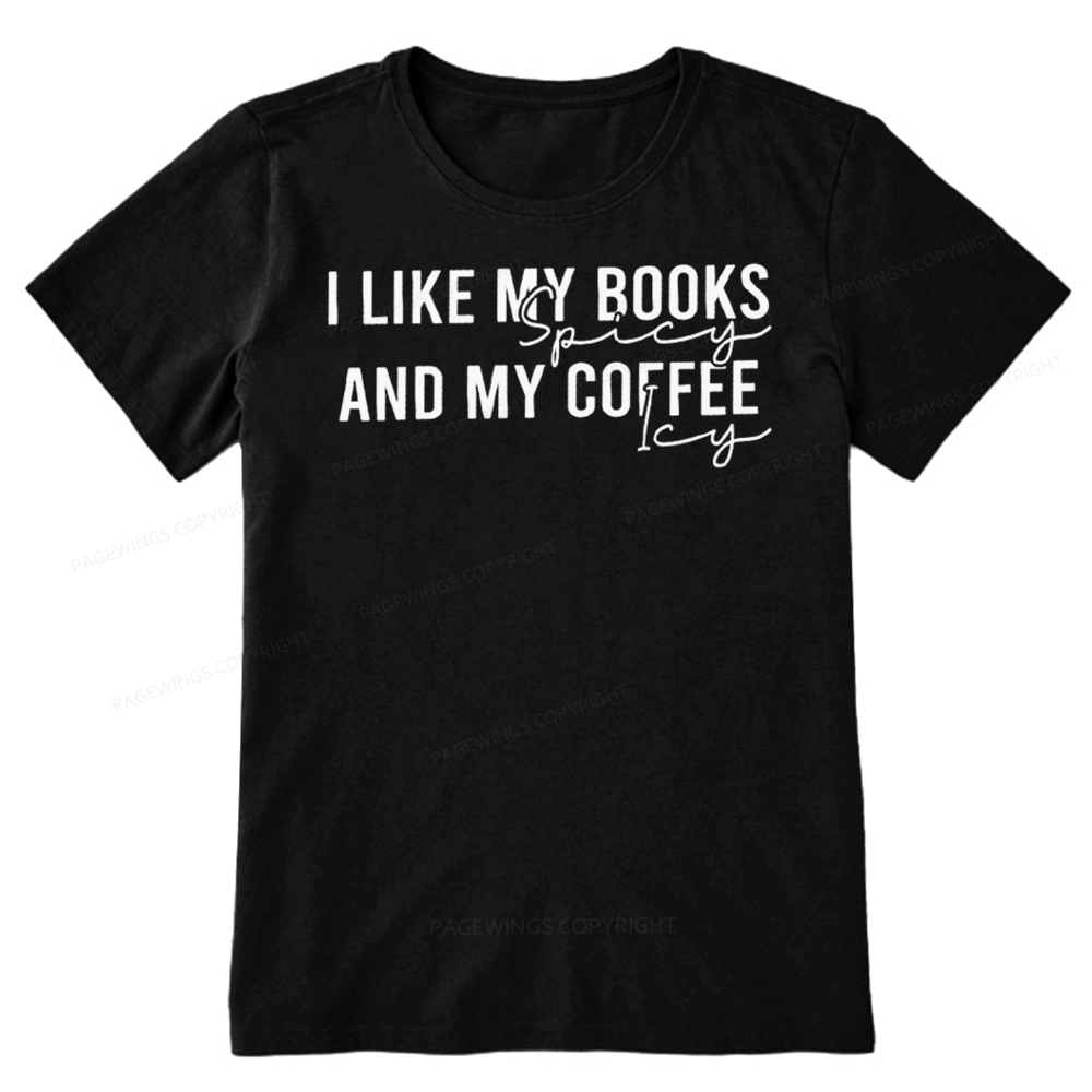 Pagewings I Like My Books And My Coffee Unisex Classic T-shirt