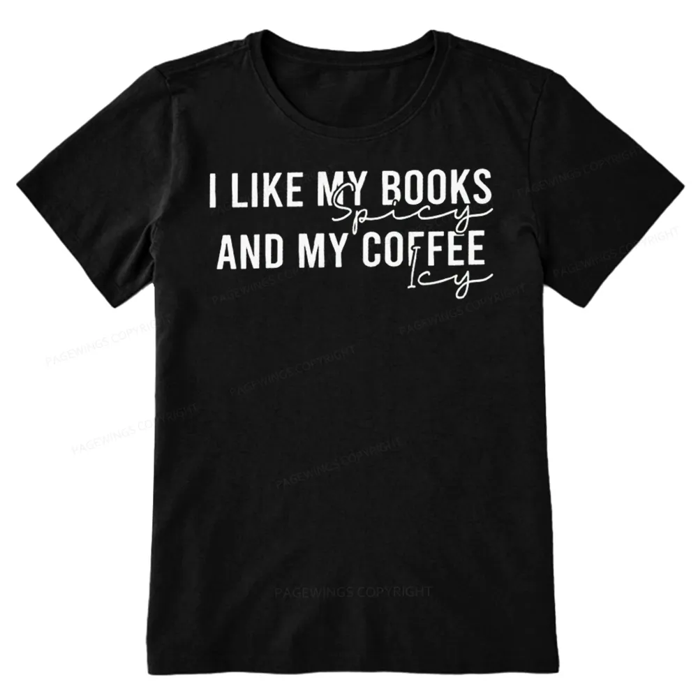 Pagewings I Like My Books And My Coffee Unisex Classic T-shirt