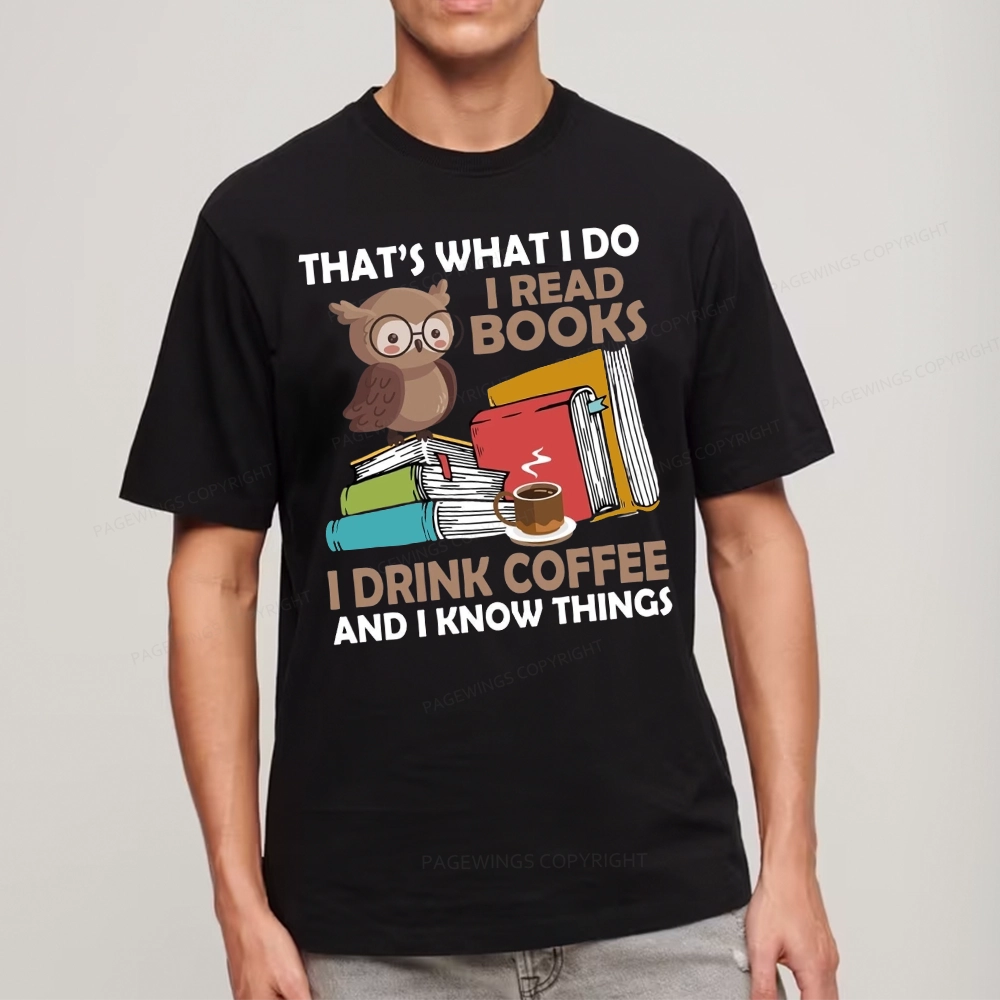 Pagewings That's What I Do I Read Books Unisex Classic T-shirt