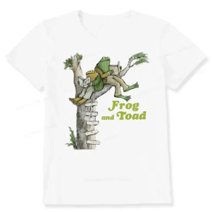 Pagewings Frog and Toad Old Book Unisex Classic T-shirt