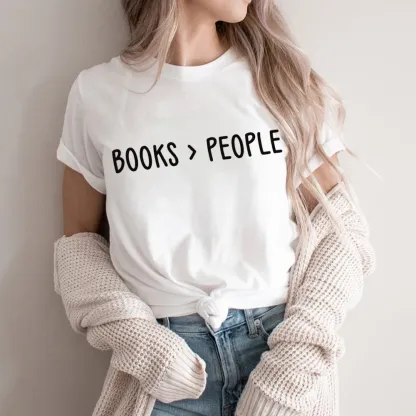Pagewings Books Are Better Than People Unisex Classic T-shirt