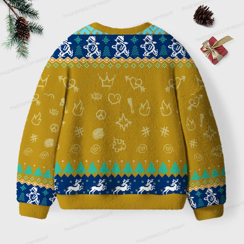 Pagewings Mongo Is Appalled Unisex Ugly Knit Sweatshirt