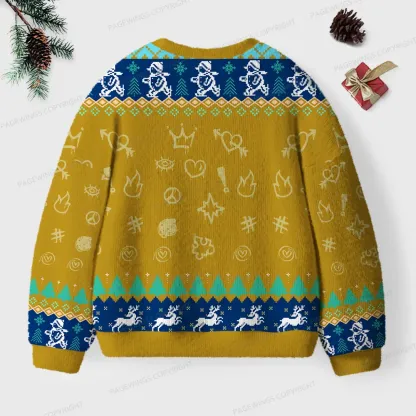 Pagewings Mongo Is Appalled Unisex Ugly Knit Sweatshirt