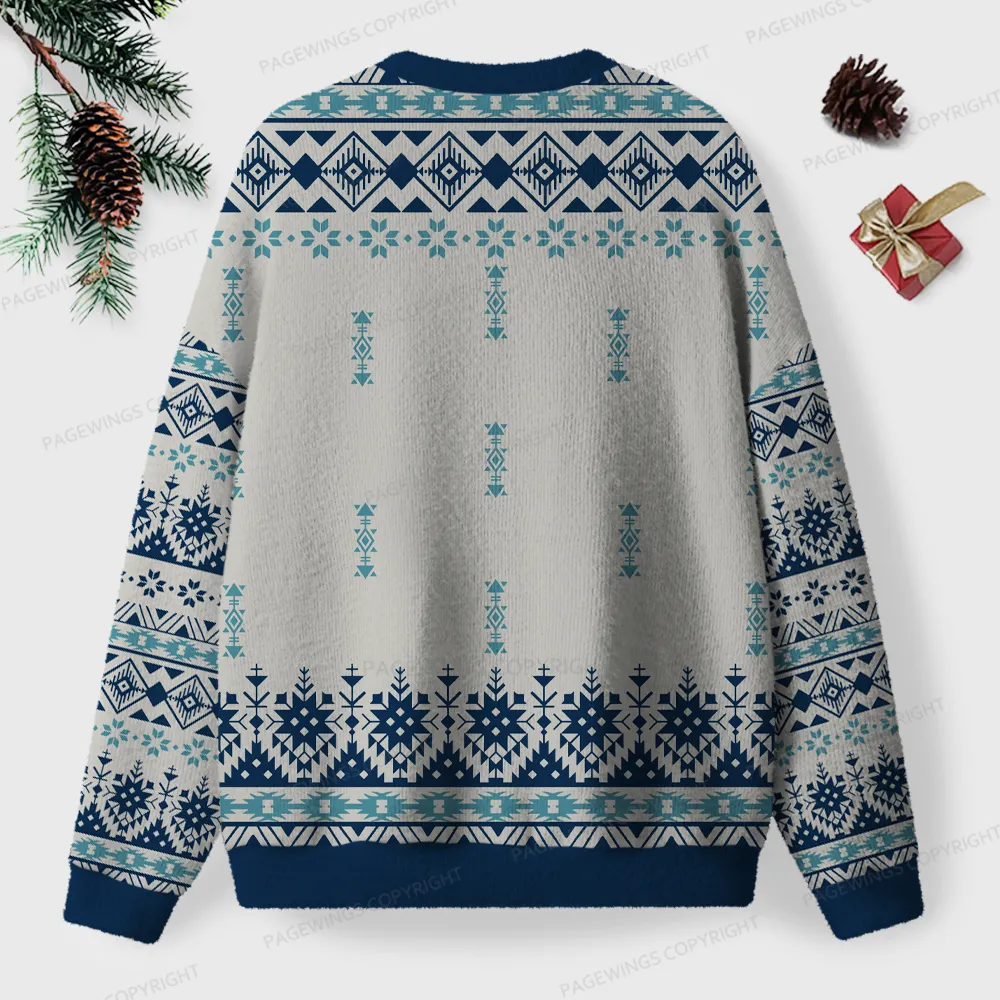 Pagewings Become Ungovernable Unisex Ugly Knit Sweatshirt