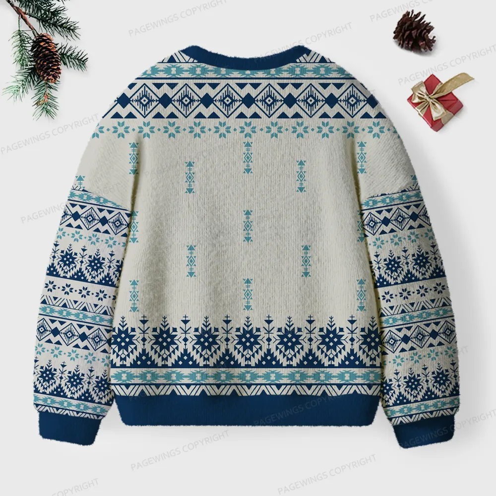 Pagewings Become Ungovernable Unisex Ugly Knit Sweatshirt