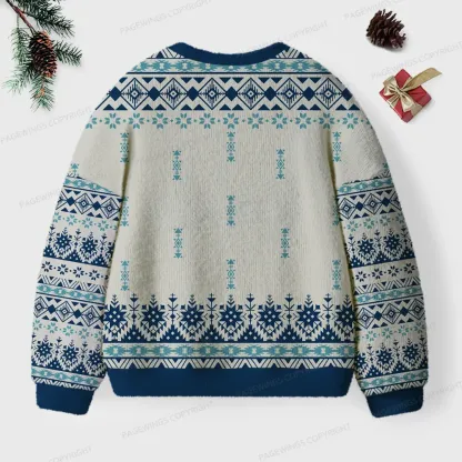 Pagewings Become Ungovernable Unisex Ugly Knit Sweatshirt