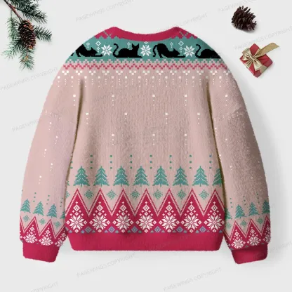 Pagewings What Unisex Ugly Knit Sweatshirt