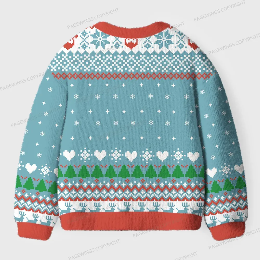 Pagewings Silly Goose Book Club Unisex Ugly Cardigan Sweaters