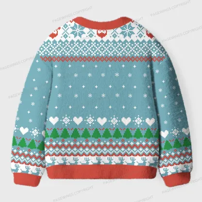 Pagewings Silly Goose Book Club Unisex Ugly Cardigan Sweaters