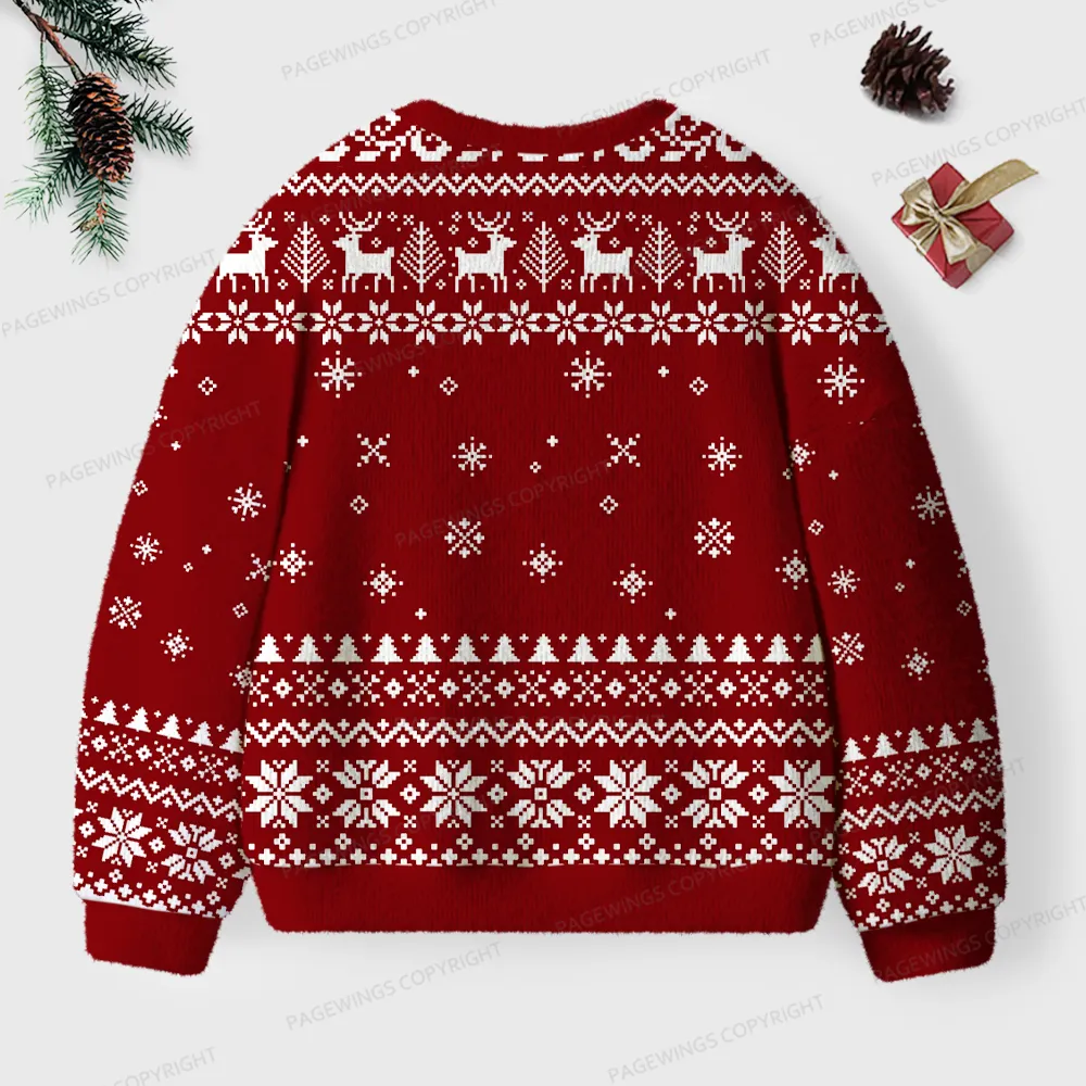Pagewings Public Libraries Unisex Ugly Knit Sweatshirt