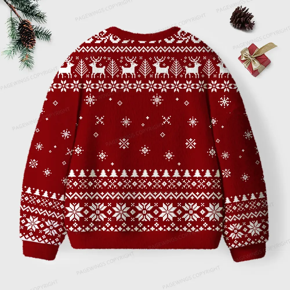 Pagewings Public Libraries Unisex Ugly Knit Sweatshirt