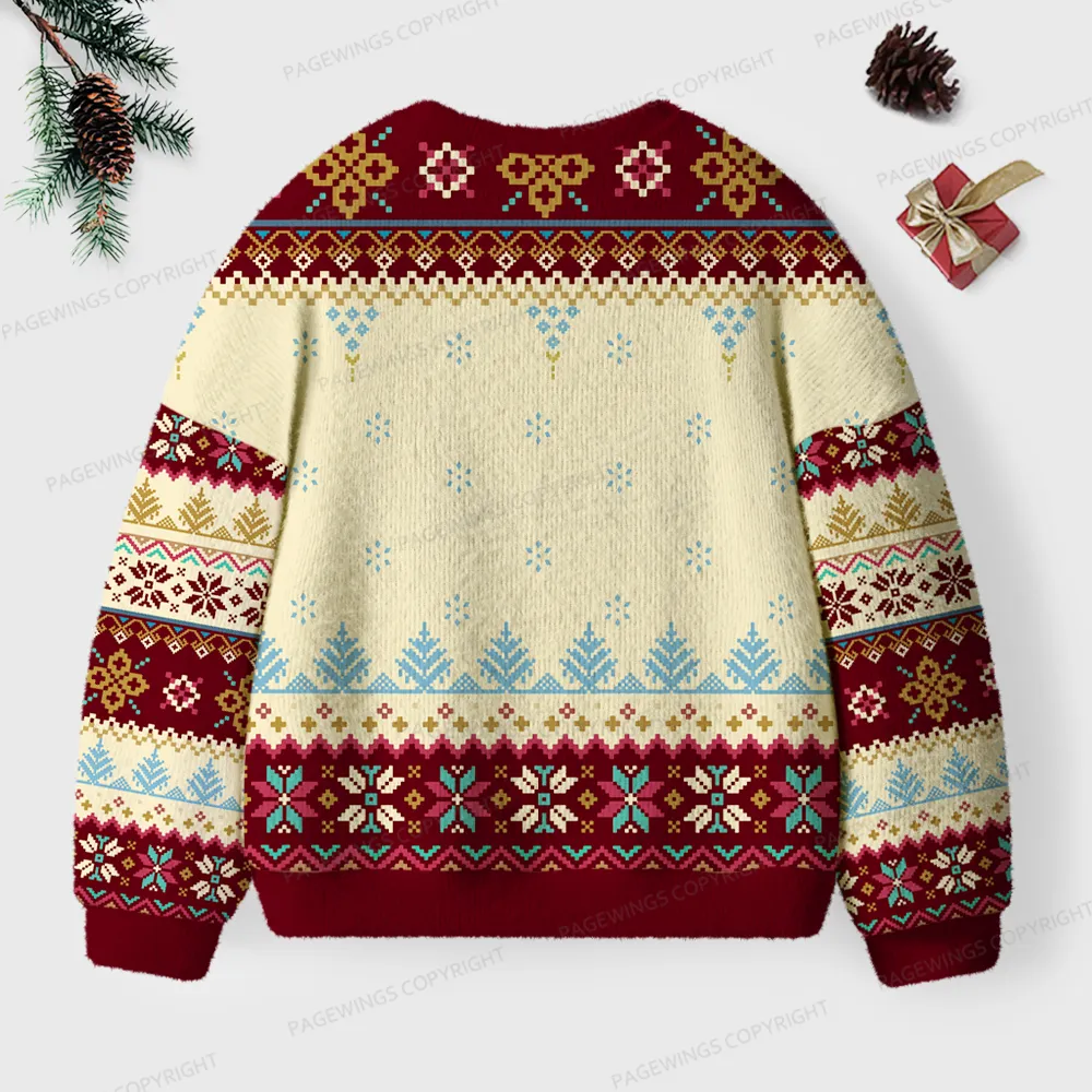 Pagewings Emotions Unisex Ugly Knit Sweatshirt