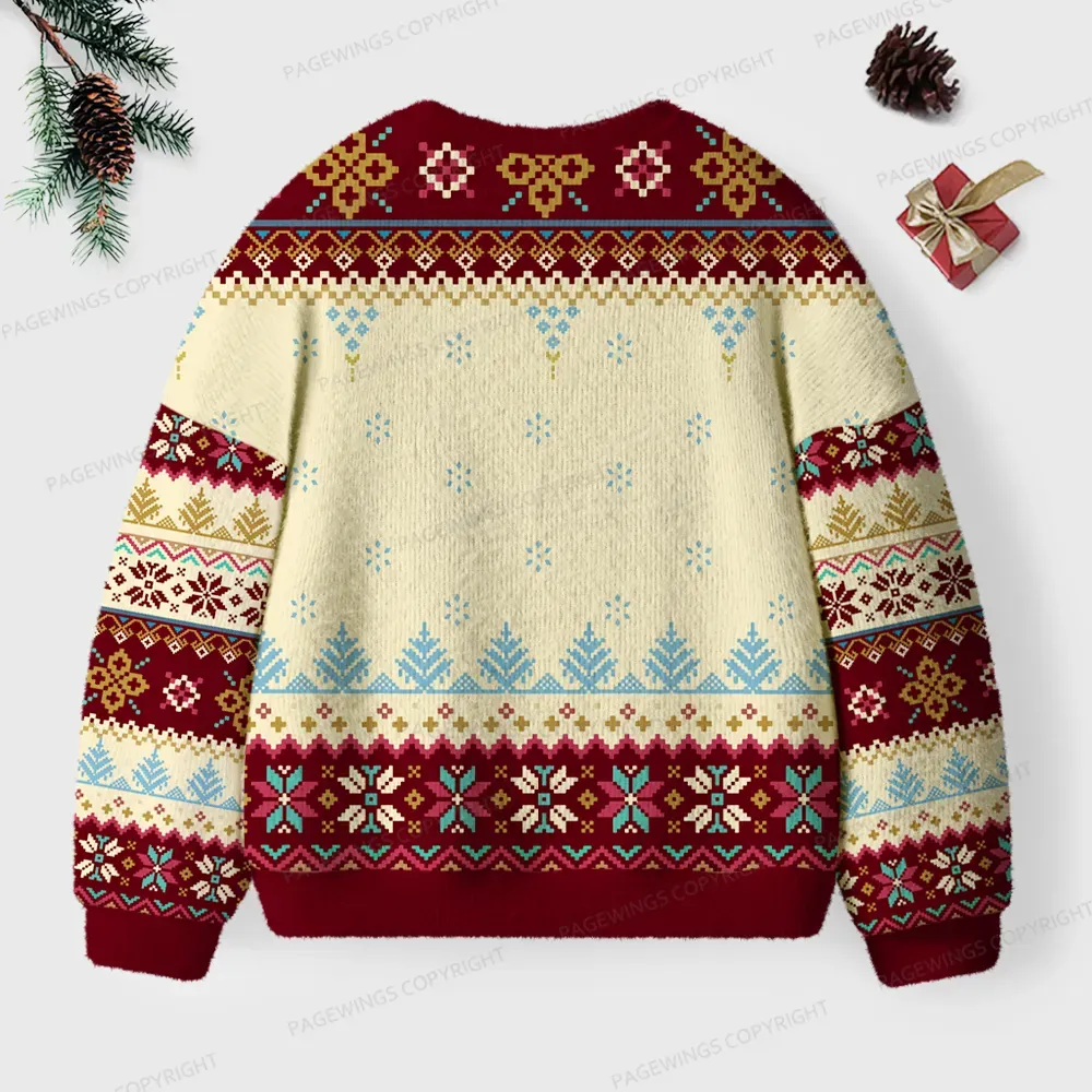 Pagewings Emotions Unisex Ugly Knit Sweatshirt