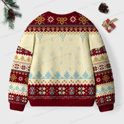 Pagewings Emotions Unisex Ugly Knit Sweatshirt