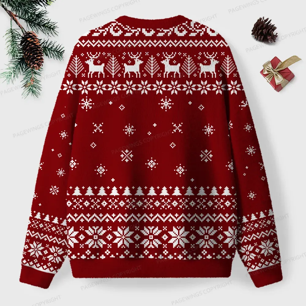 Pagewings Public Libraries Unisex Ugly Knit Sweatshirt