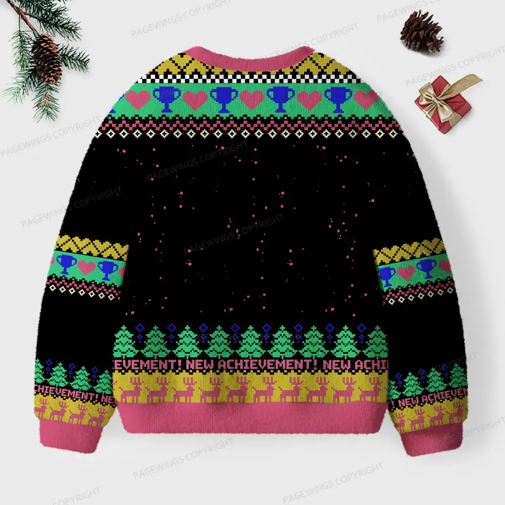 Pagewings New Achievement  Unisex Ugly Knit Sweatshirt