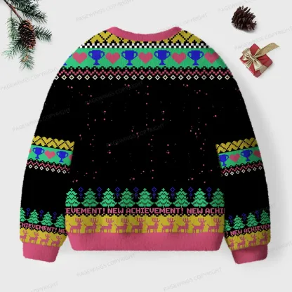 Pagewings New Achievement  Unisex Ugly Knit Sweatshirt